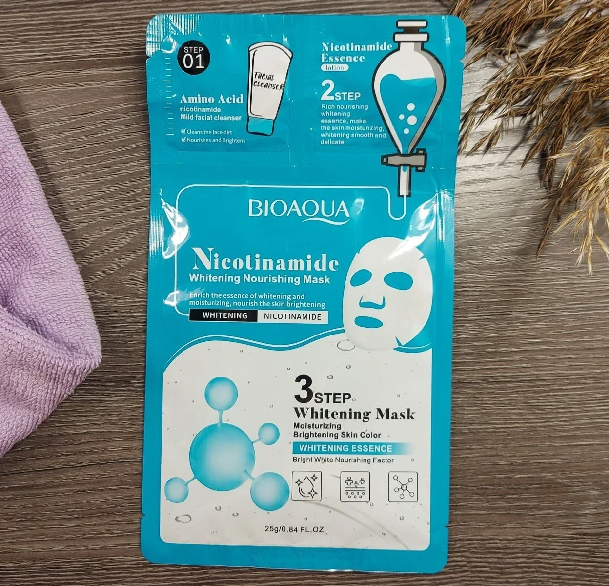 MASCARILLA NICOTINAMIDA 3 PASOS