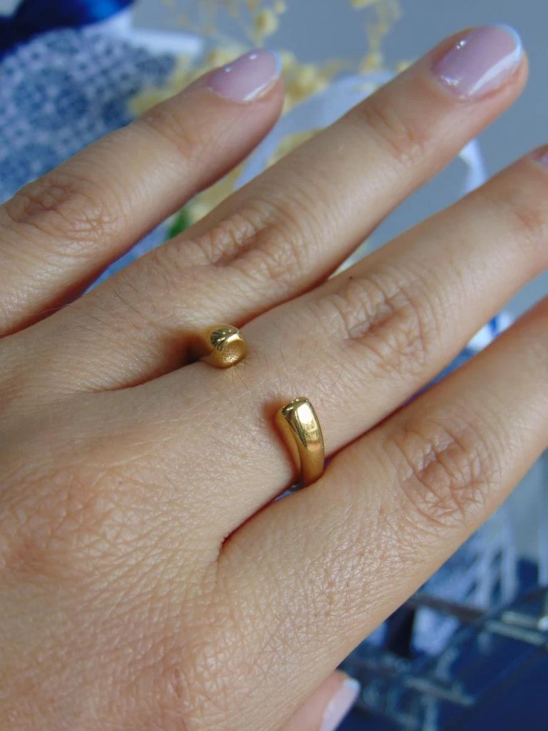 ANILLO ACERO DOR PUNTAS GRUESAS AJUSTABLE  2