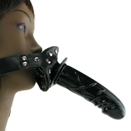 Deluxe Ball Gag With Dildo 2