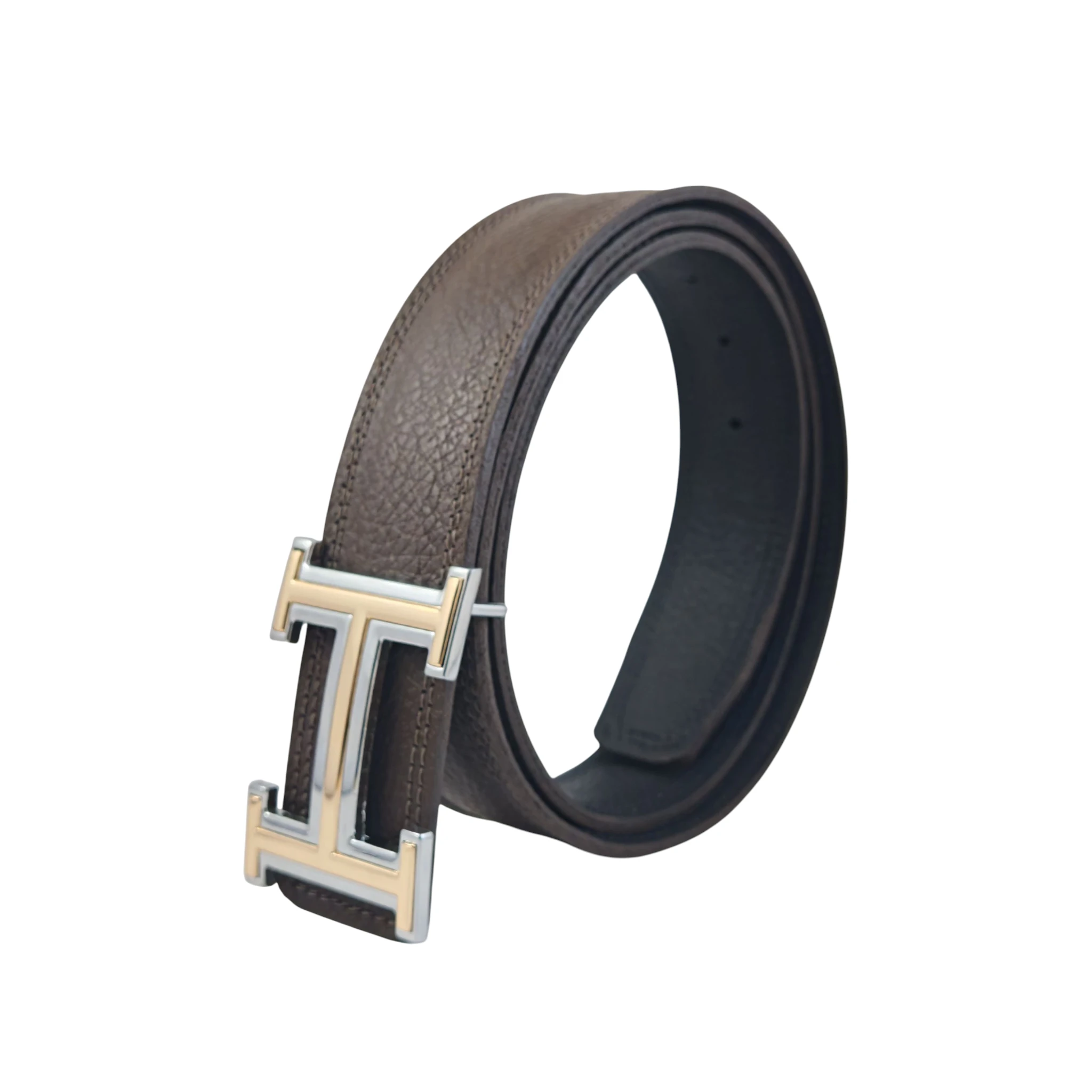 Hermes doble uso café y negro croshkid  2