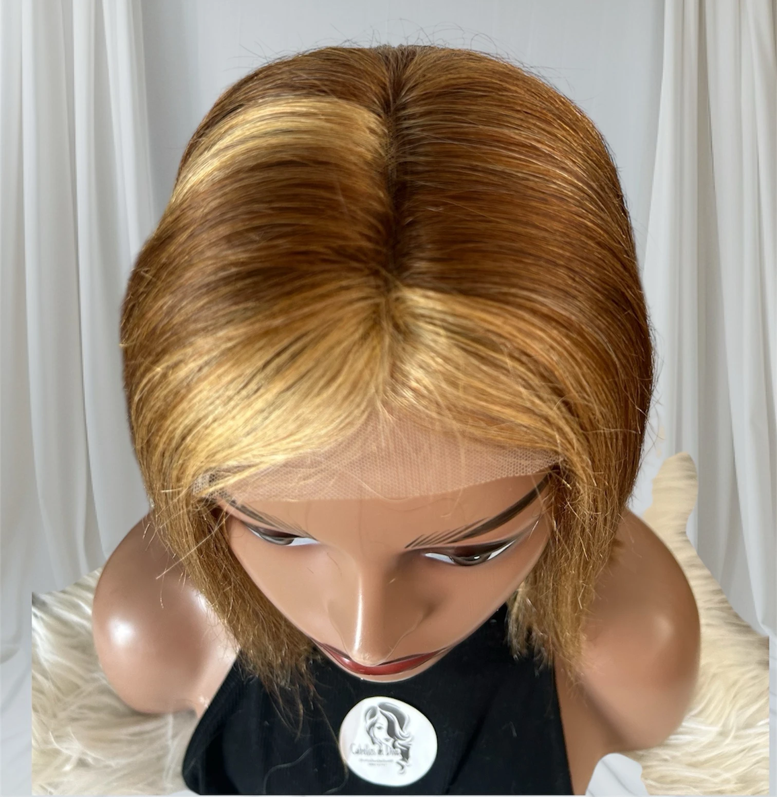 Pelucas de cabello humano de 12” pulgadas, frontal 4x4  4