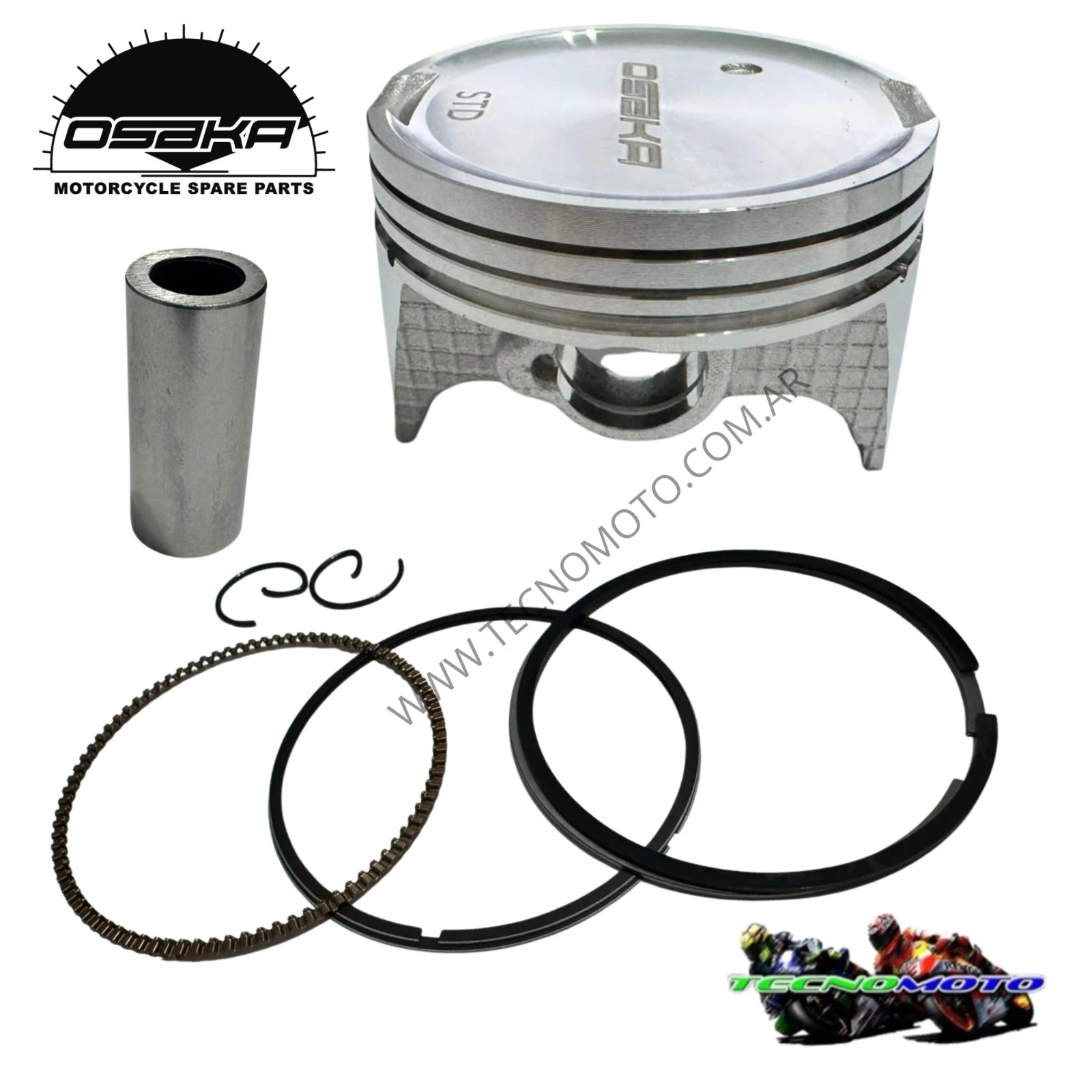 KIT PISTON SUZUKI 150 GIXXER (56MM P.14) 0.75 -50554