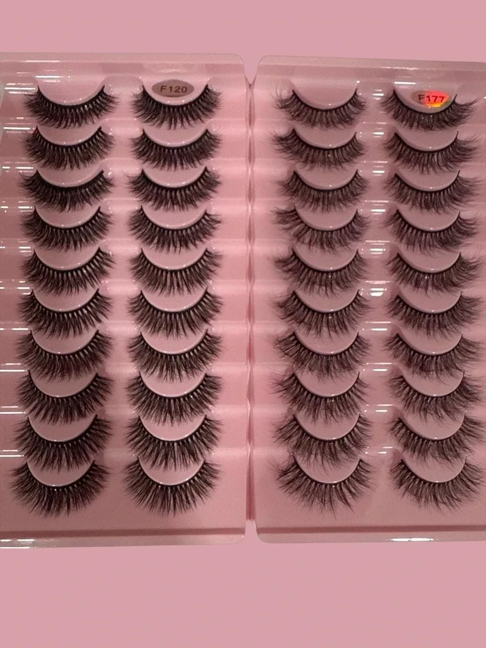 new shown pestaña en tira x10 pcs