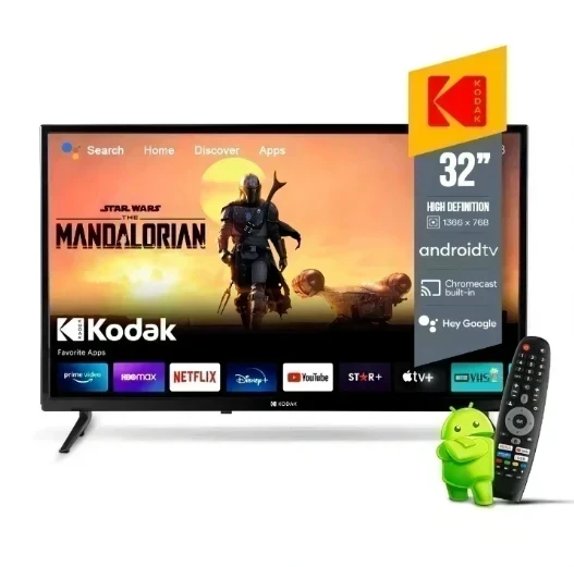 SMART TV KODAK 32" GOOGLE TV FALTA CONTROL