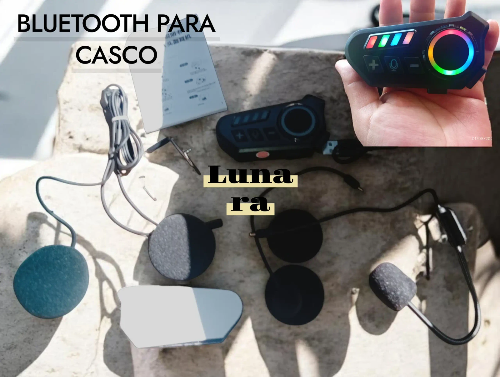 BLUETOOTH PARA CASCO  3