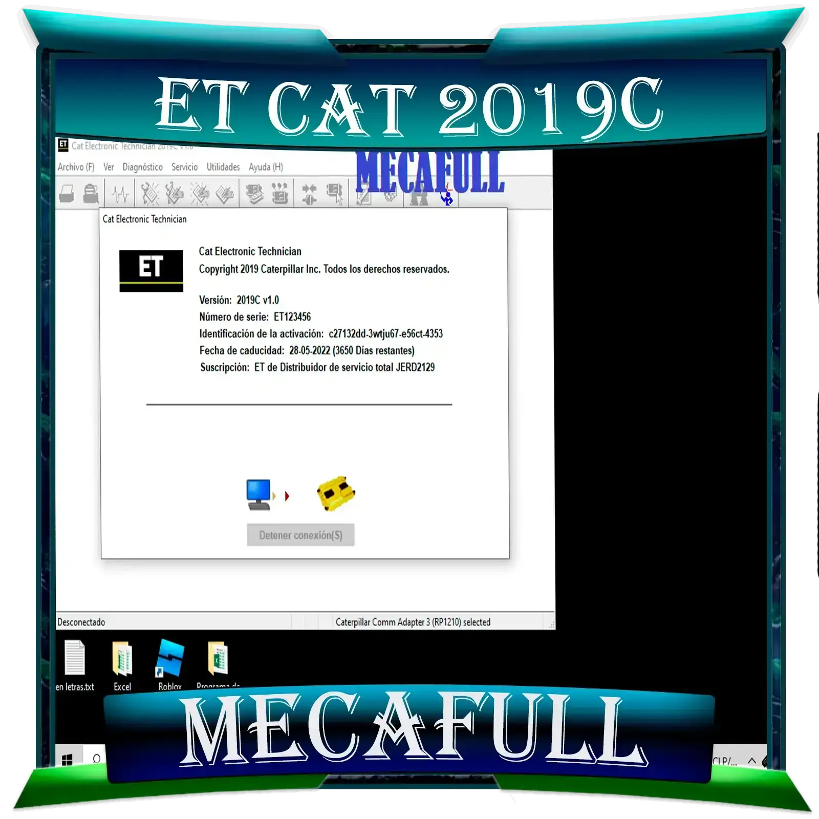 ET CATERPILLAR 2019C 
