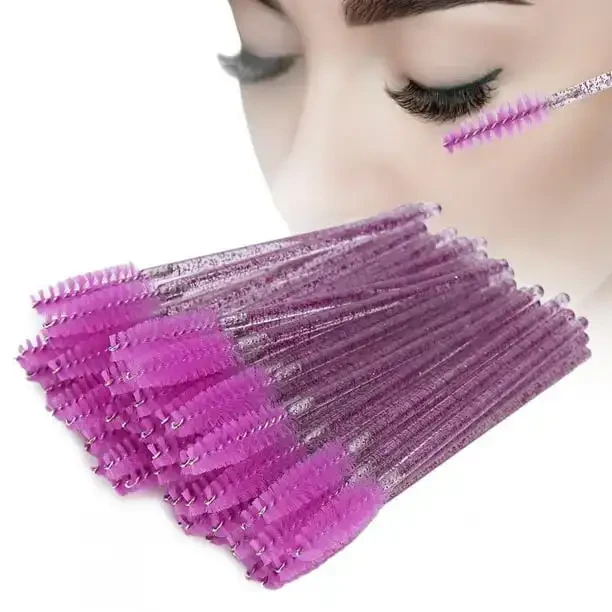 Set 50 Cepillos Descartables para Cejas y Pestañas 3