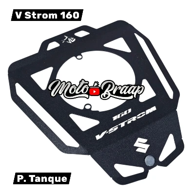 V STROM 160 P. Tanque acero negro ML