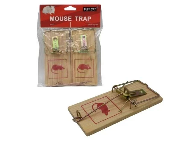 Trampa de Madera para Ratones