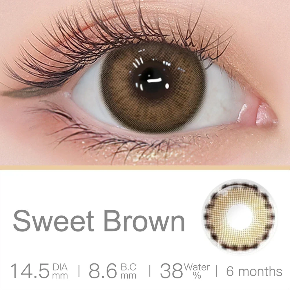 Lentes de contacto - Referencia: LUNA/ SWEET BROWN  3