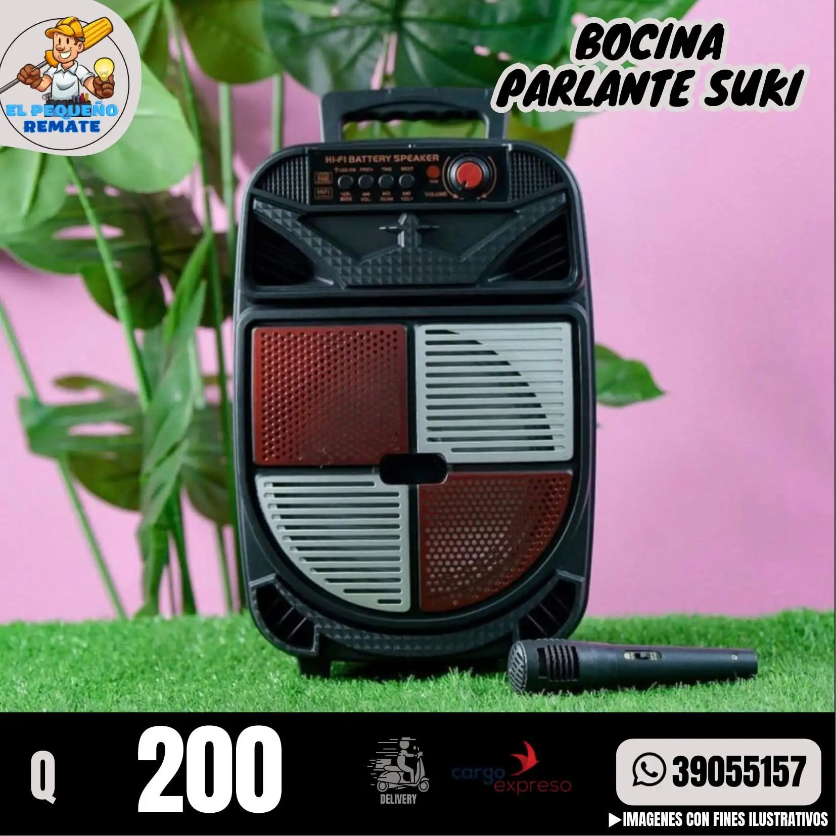 BOCINA PARLANTE SUKI 2