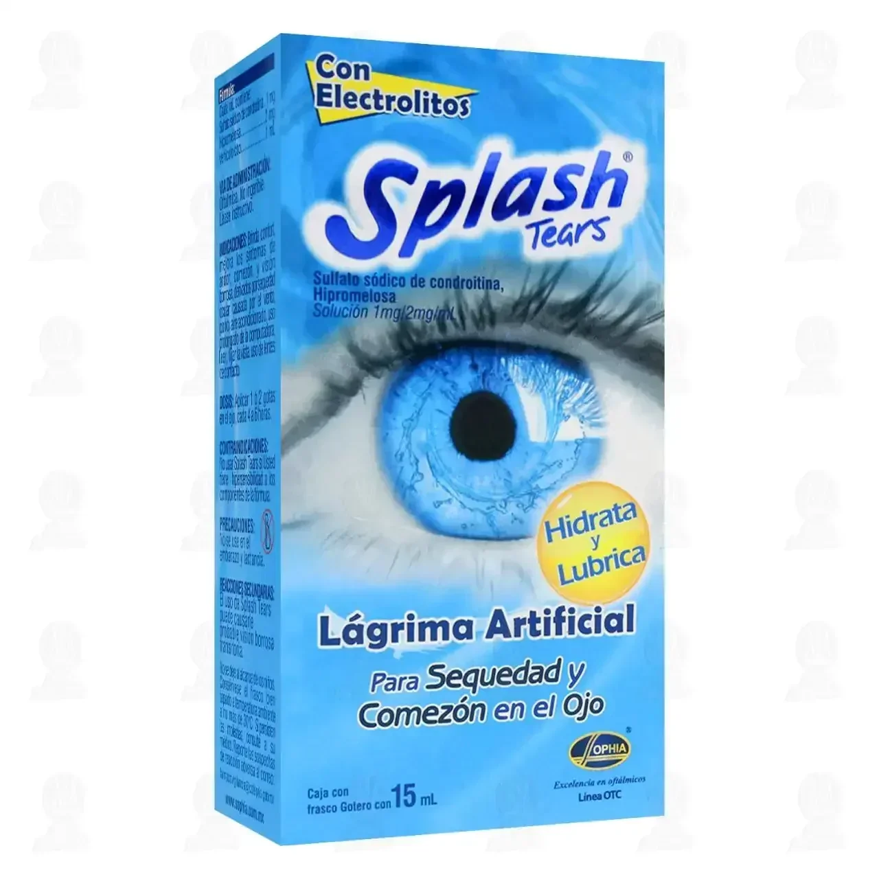 Splash Tears 1mg/2mg/ml Solución Gotas, 15 ml.