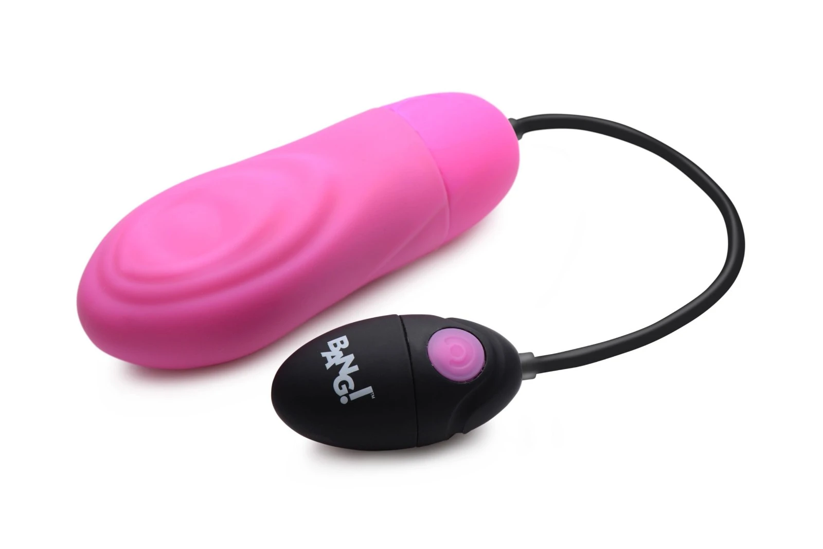 BANG! 7X PULSING RECHARGEABLE SILICONE BULLET – PINK 2