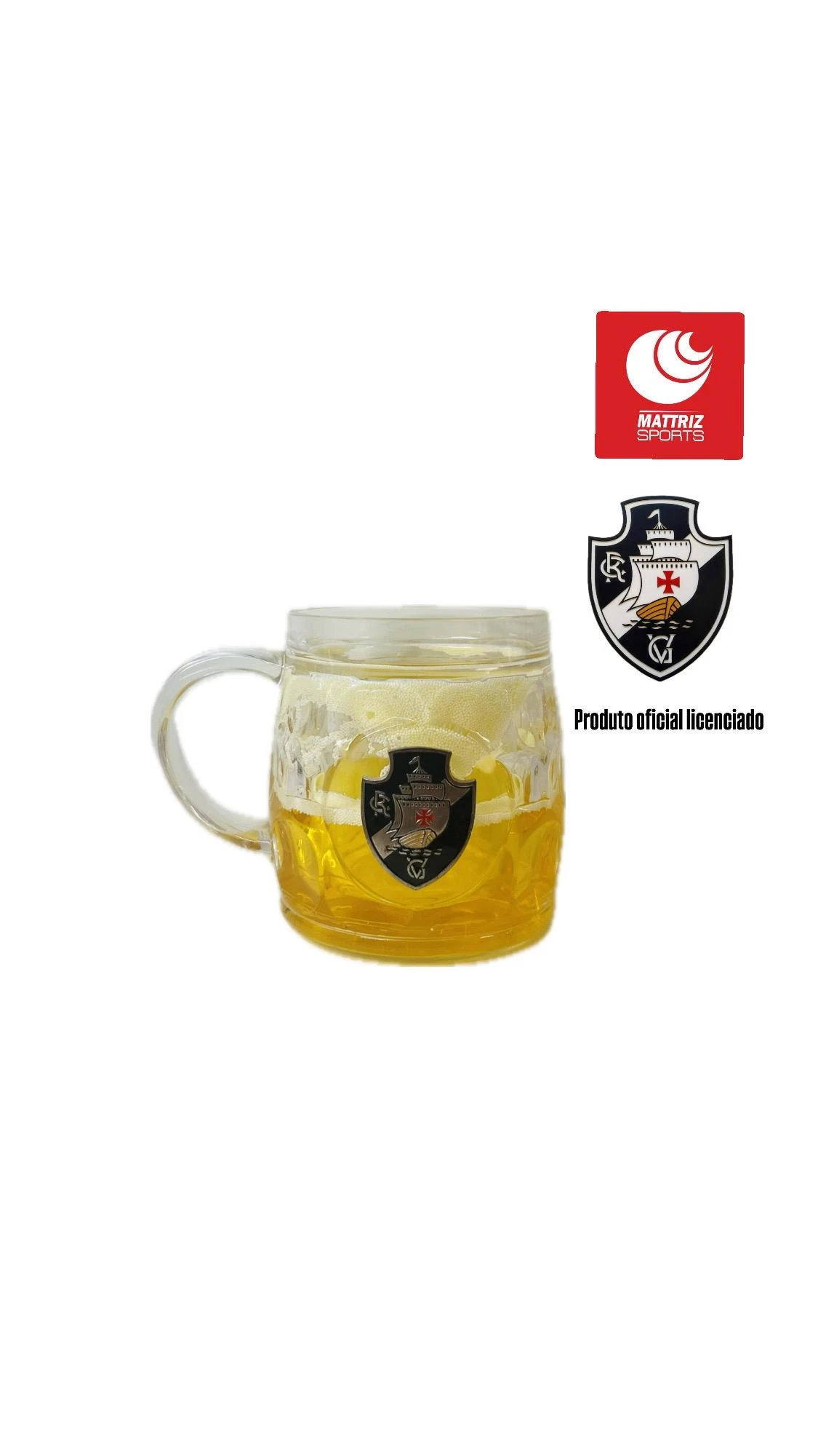 CANECA VASCO PLÁSTICO 450 ML