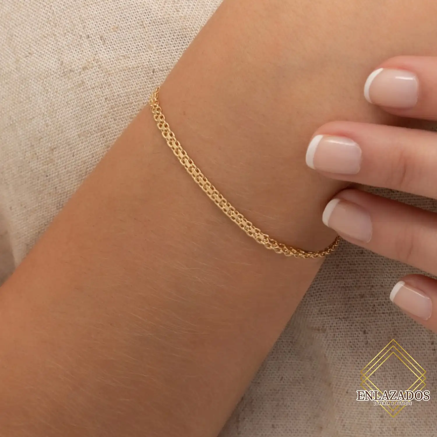 PULSERA TEJIDO CHINO 18CM 