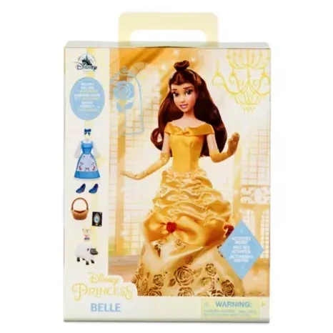 Muñeca Disney de la historia de Bella y la Bestia