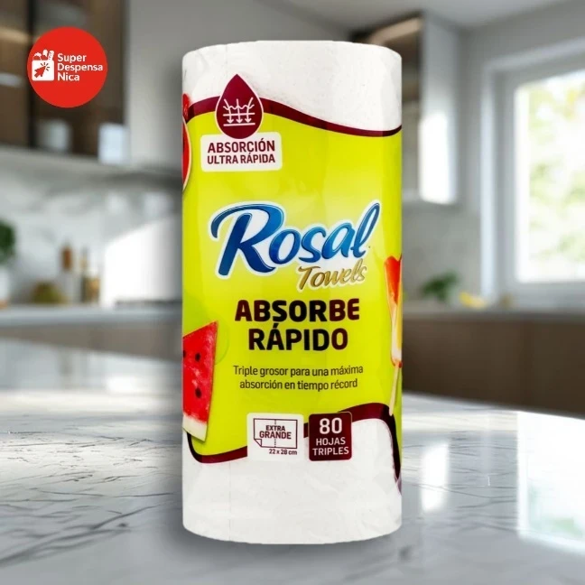 Papel Toalla Rosal Individual