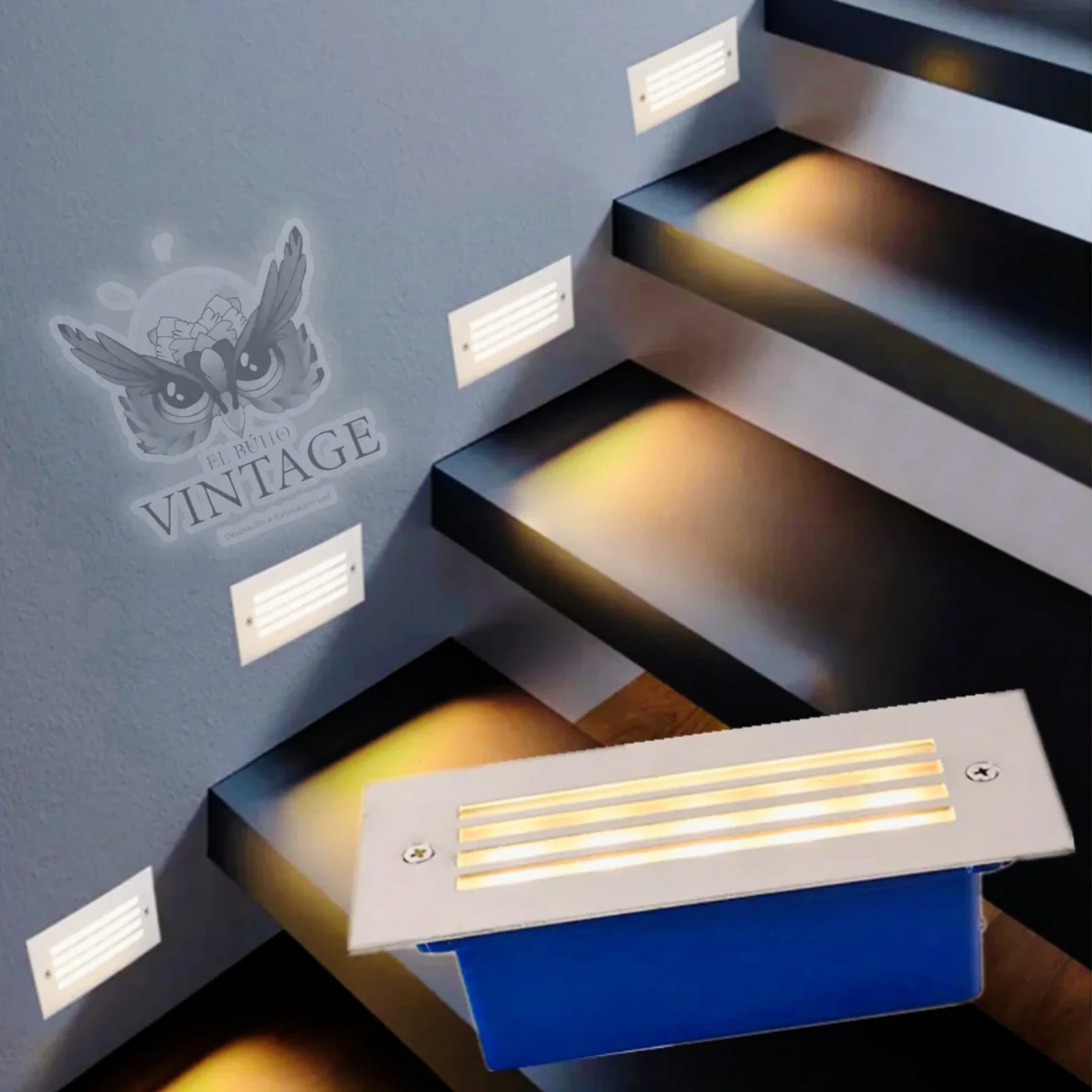 Spot para Escalera 4w 4