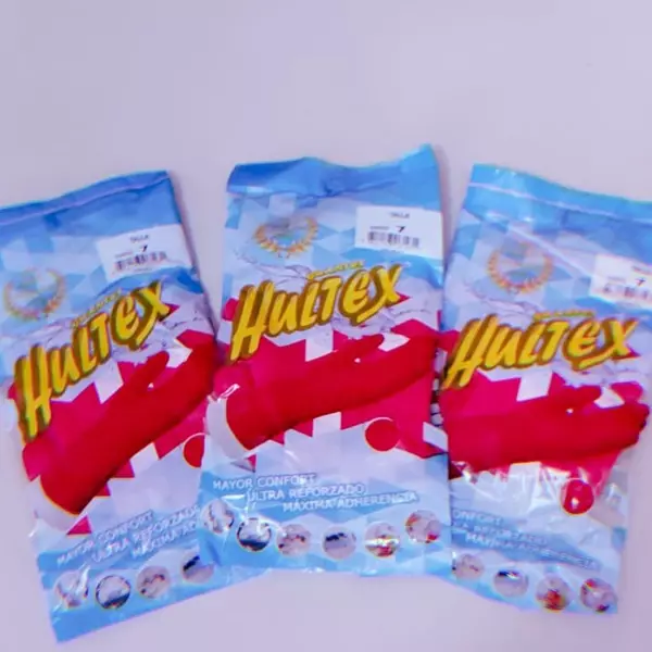 Guantes hultex de latex ultraresistentes