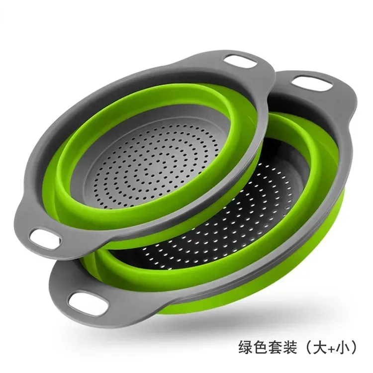 CESTA DE DRENAJE PLEGABLE  SILICONA  2