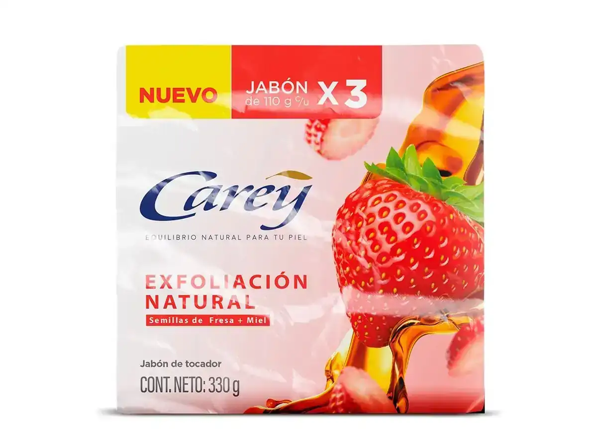 Jabon Carey Fresa x 3 - 110g c/u