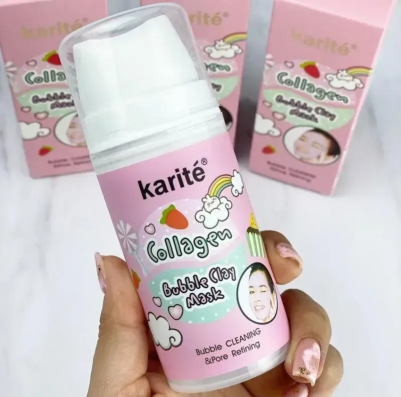 MASCARILLA DETOX BURBUJA COLAGENO KARITE