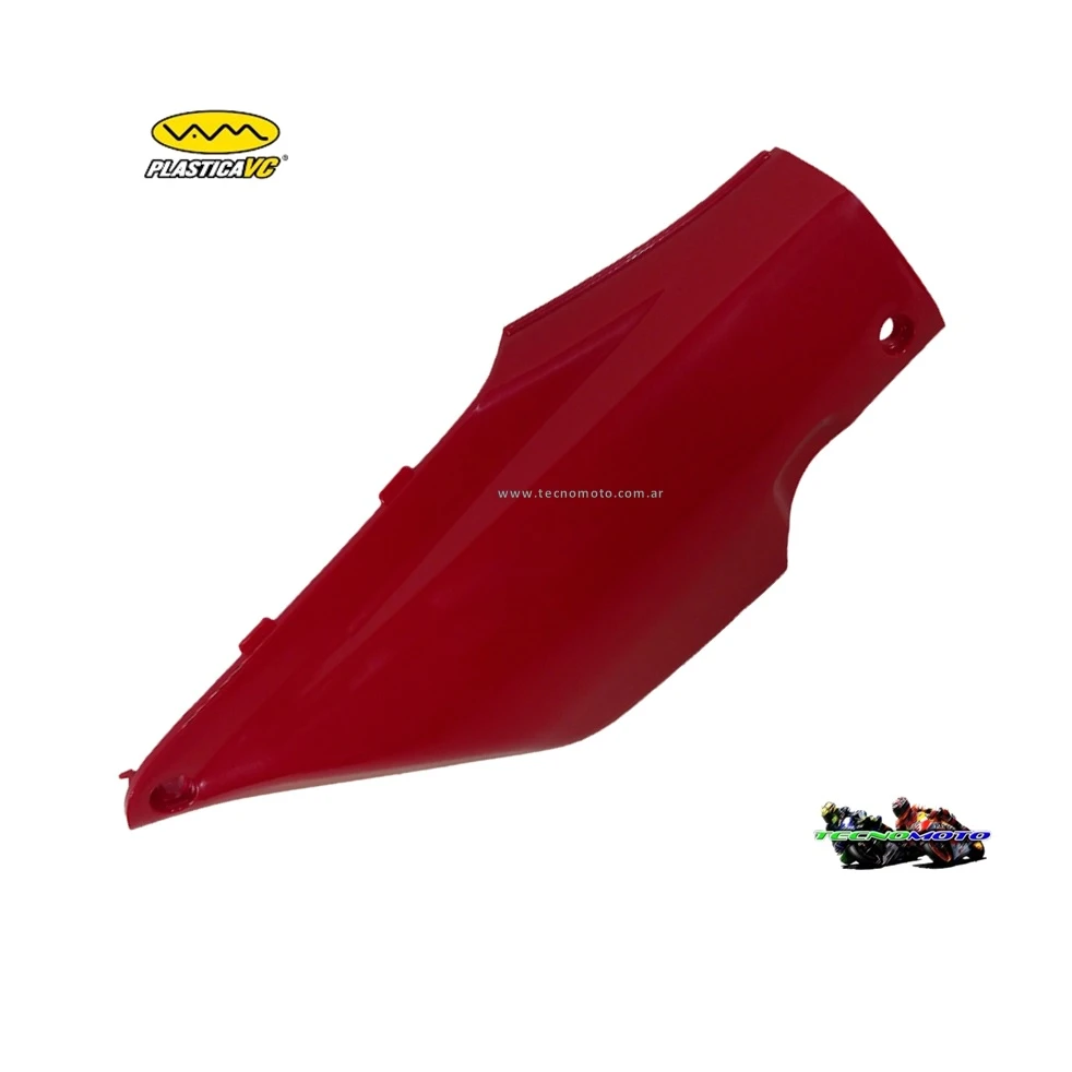 CACHA LATERAL HONDA 100 WAVE DER.CHI.ROJO -49432