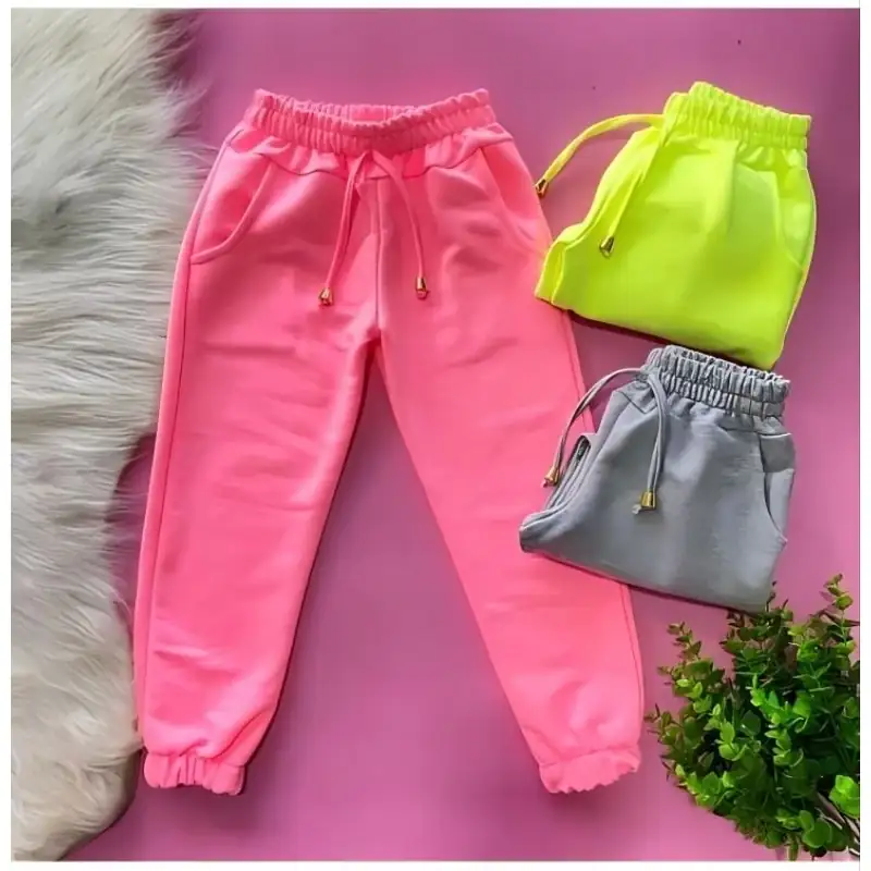 Calça Moletom Feminina Infantil