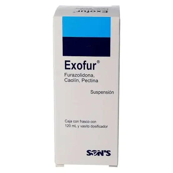 Exofur (Furazolidona, Caolín, Pectina,)