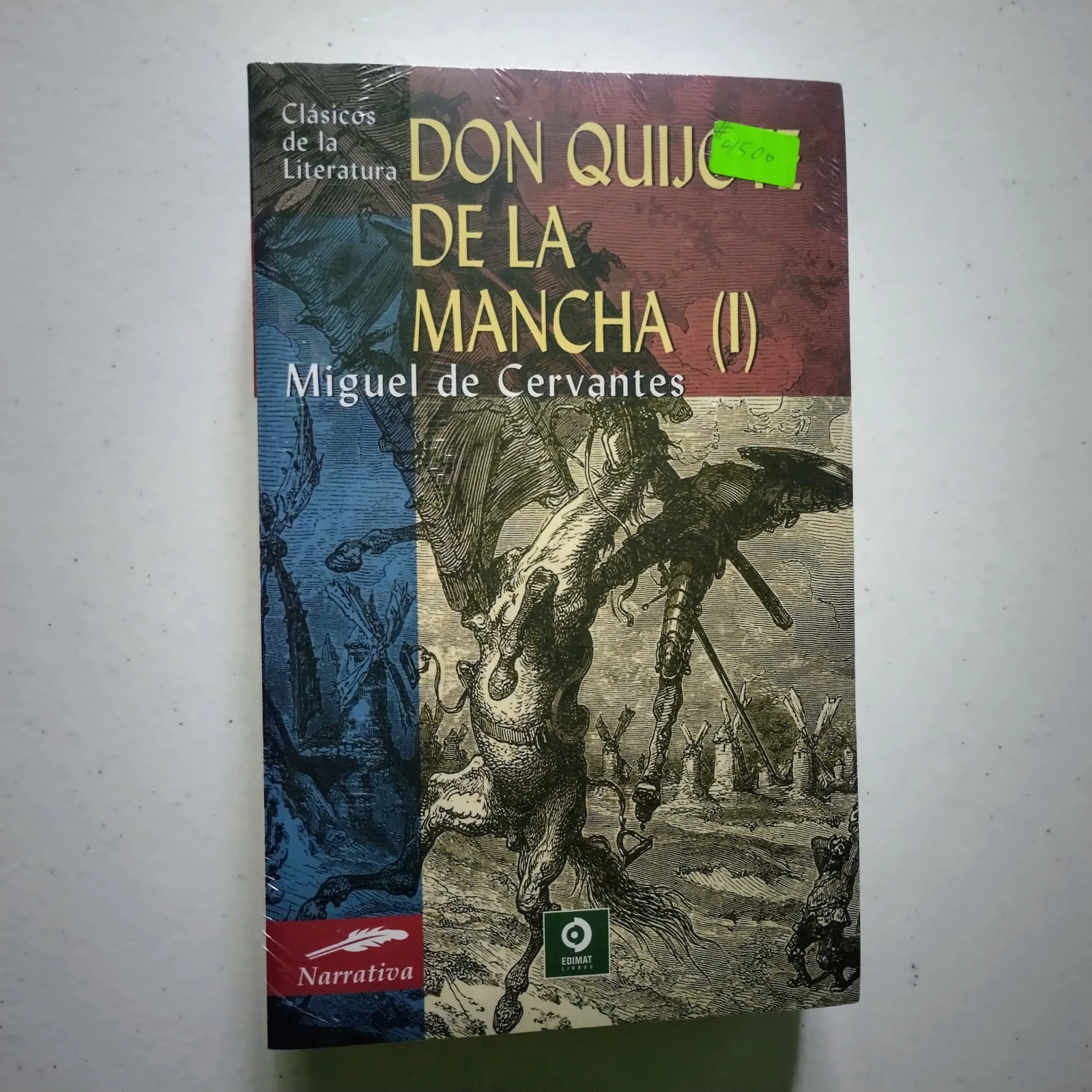 Don Quijote de la Mancha parte I, Miguel de Cervantes 