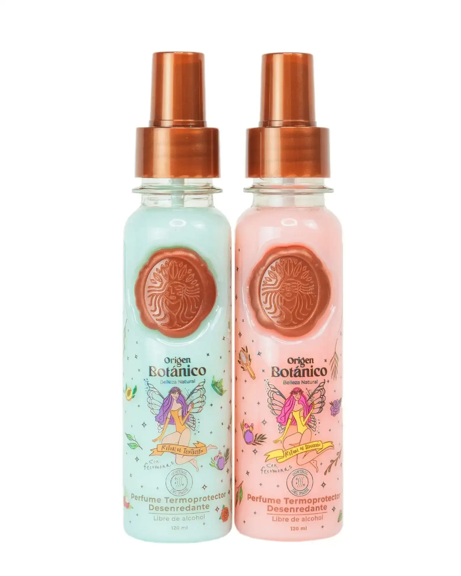 Perfume termo protector desenredante
