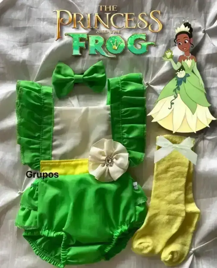 La princesa y el sapo Tiana 3-11 m unitalla