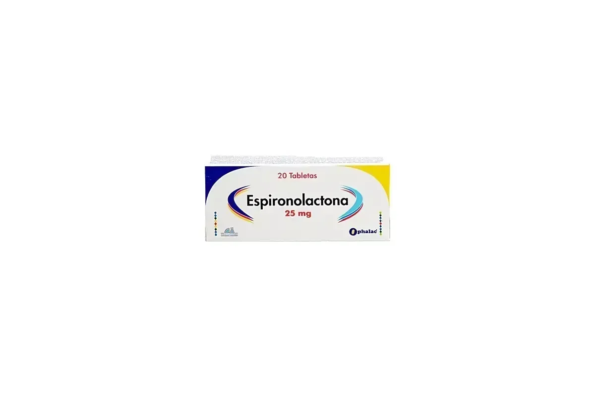 ESPIRONOLACTONA 25MG X 20 TBL ANGLO
