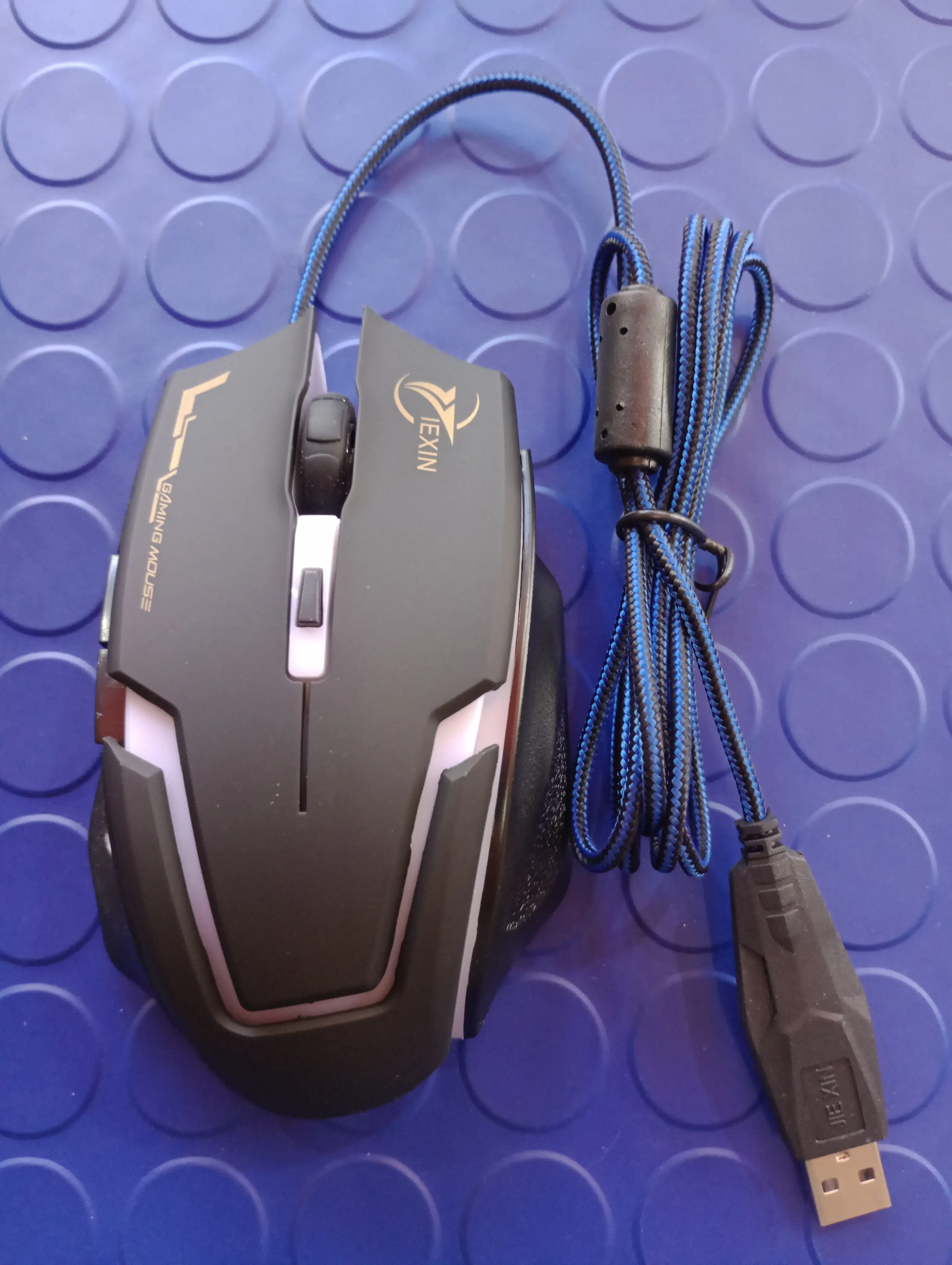 Mouse de juegos gamer optico usb dpi retroiluminado RMOU-03 2