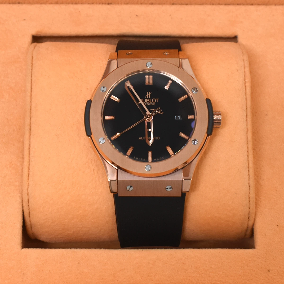 &nbsp; Hublot Classic Fusion En Oro Rosado 6