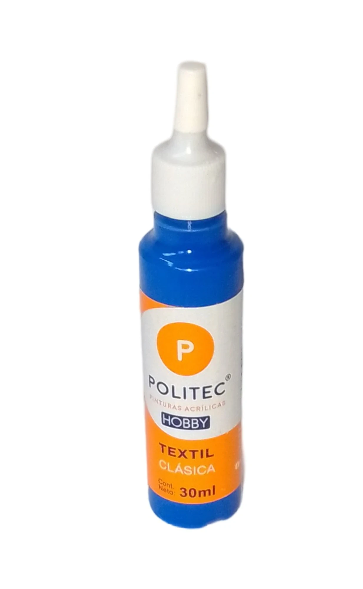 Pintura textil 30 ml politec azul 
