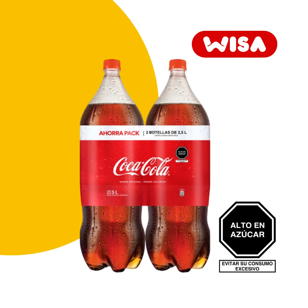 (2 UND)  Coca 2.5 L