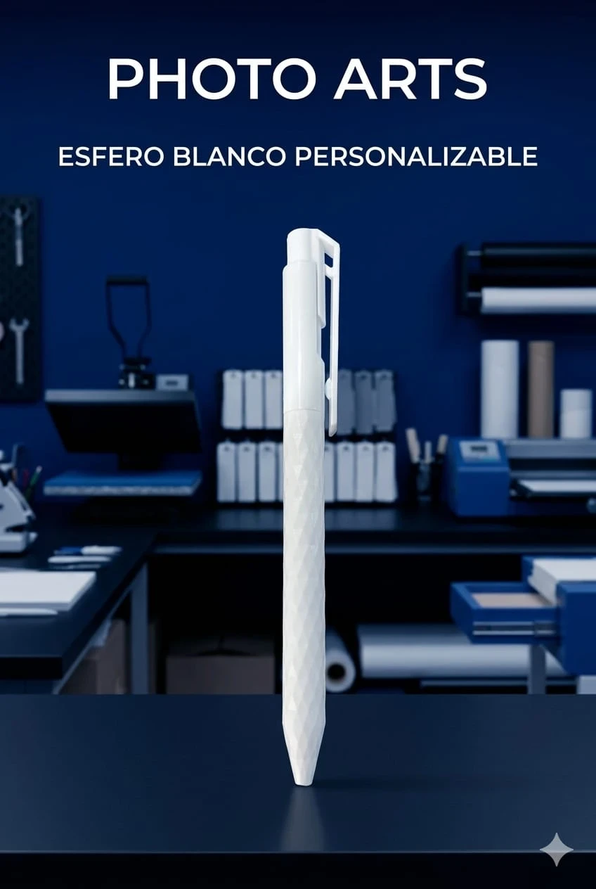 Esfero Blanco Personalizable
