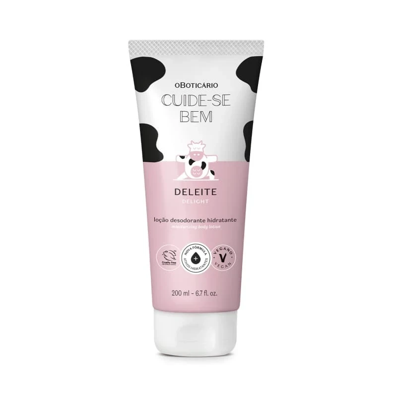 Cuide-se Bem Crema Hidratante Deleite, 200ml