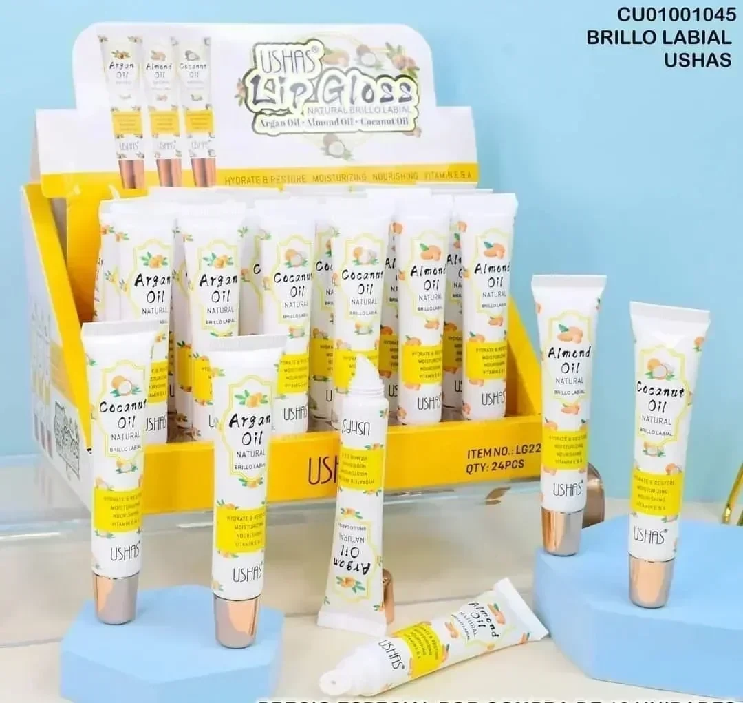 ushas lip gloss aceites naturales lg2218
