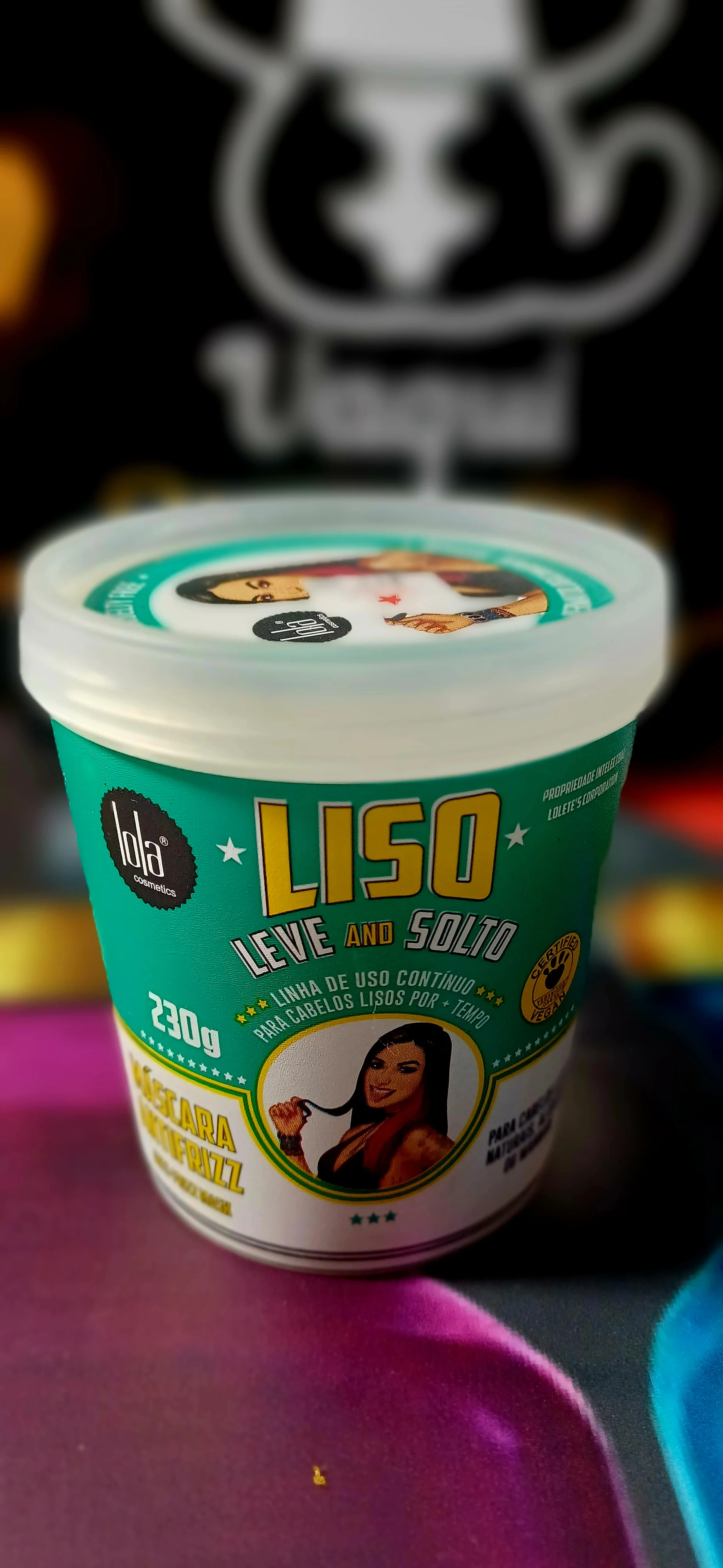 LOLA LISO LEVE E SOLTO MASCARA ANTIFRIZZ 230GR