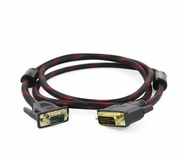 Cable Adaptador Conector Dvi A VGA 1080P 2