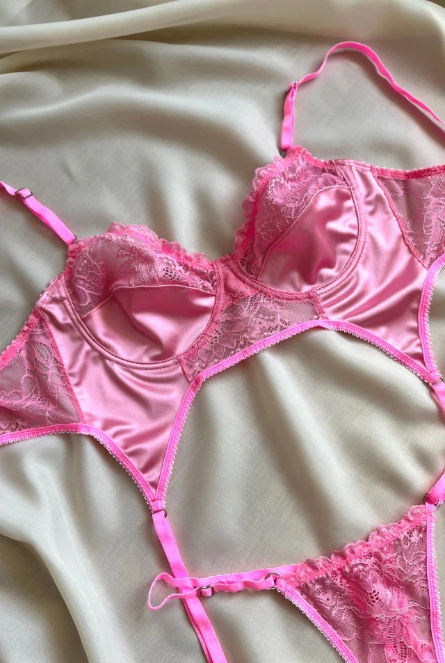 Bustier Lady Rosa 95 4