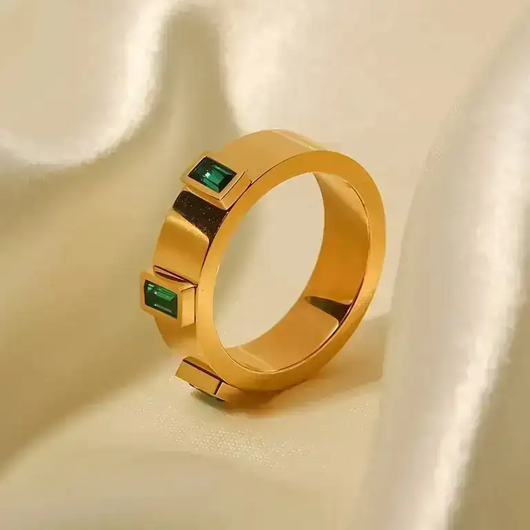 Acero Inoxidable ANILLO  4