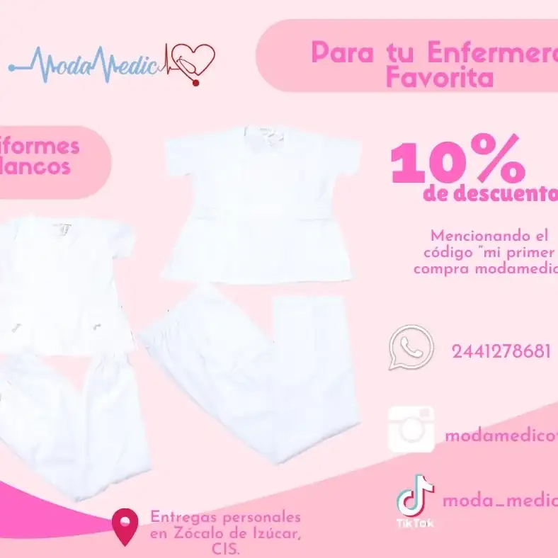 Uniformes blancos