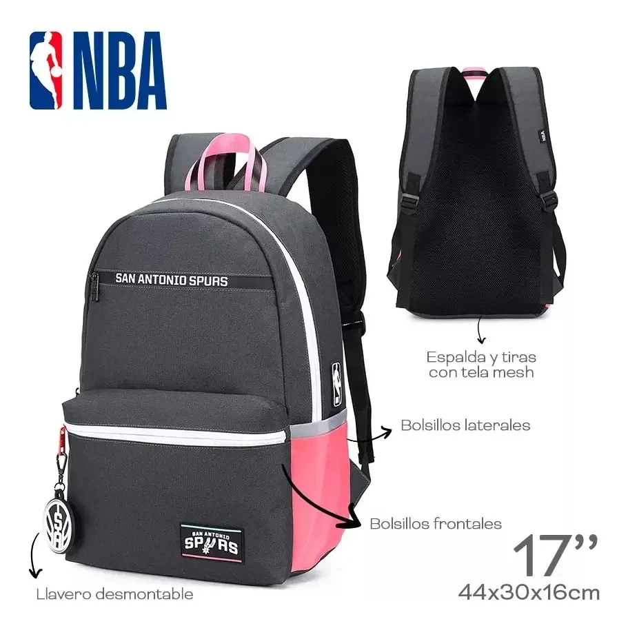 MOCHILA NBA SPURS 22076