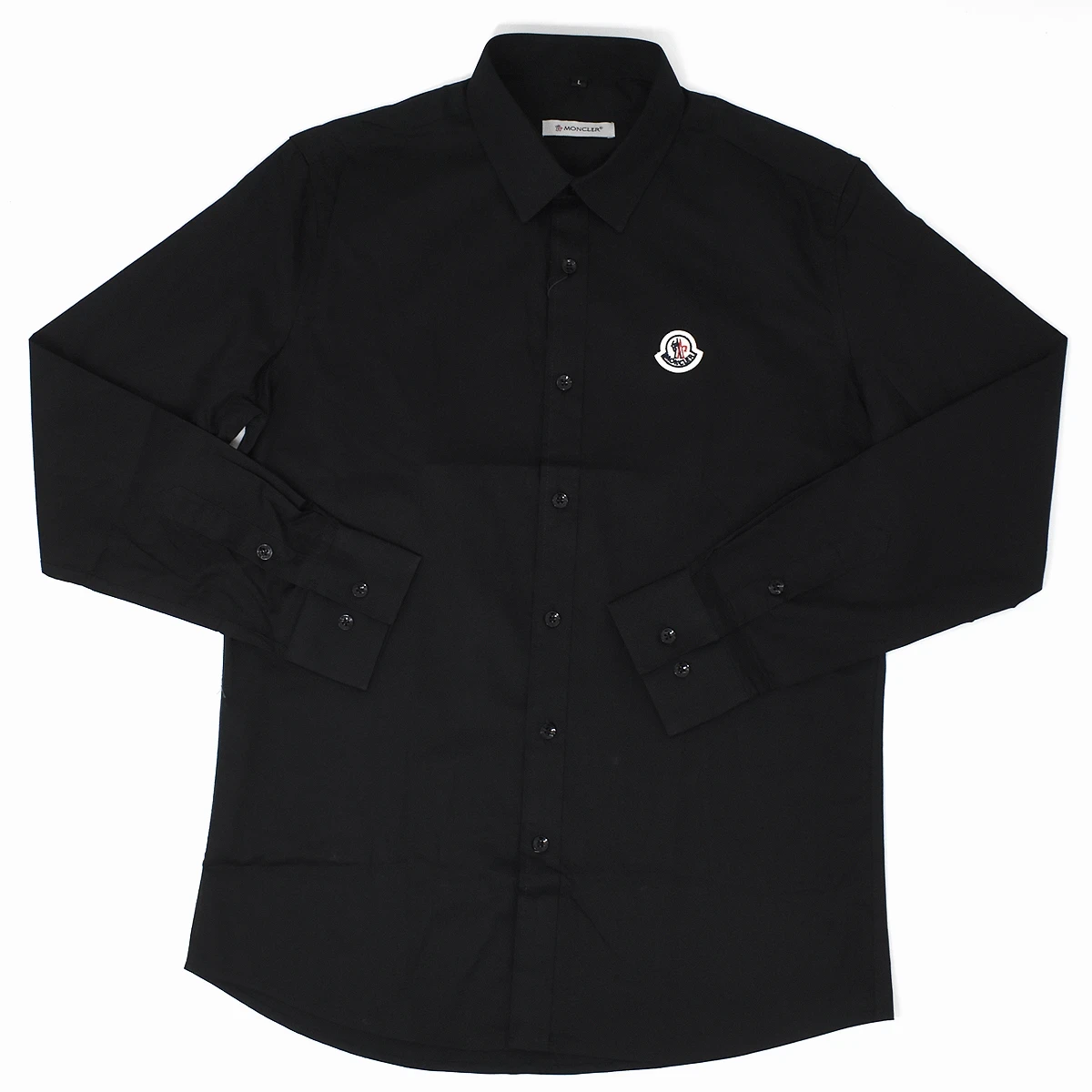 Camisa Manga Larga Moncler negra 3