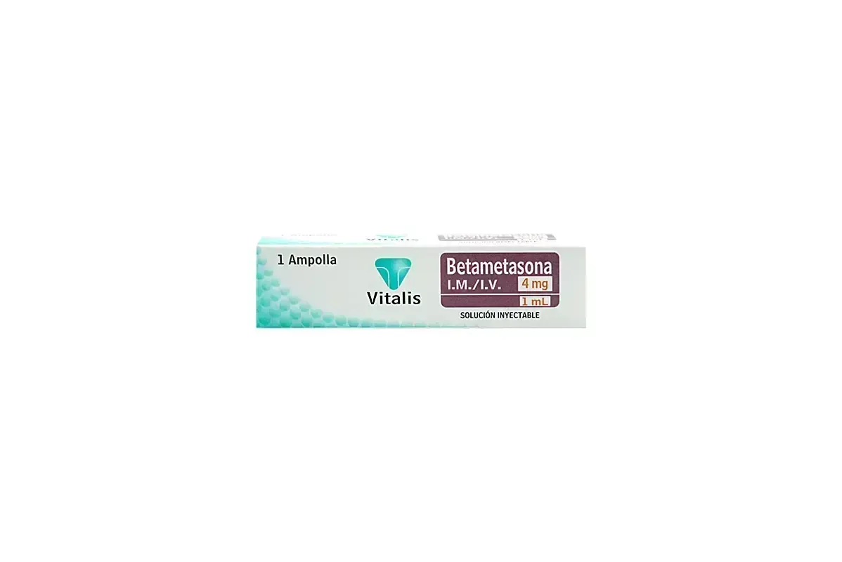 BETAMETASONA 4 MG X 1 AMP VITALIS