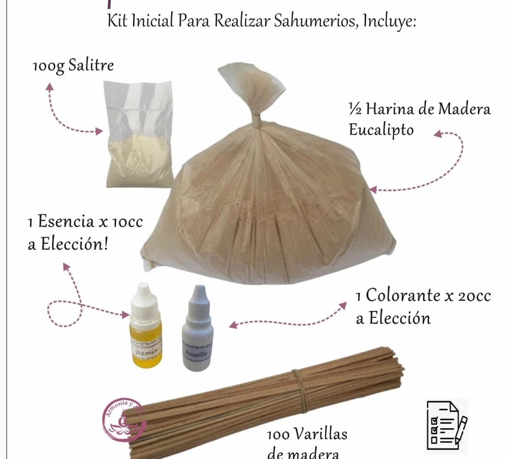 Kit inicial sahumerios