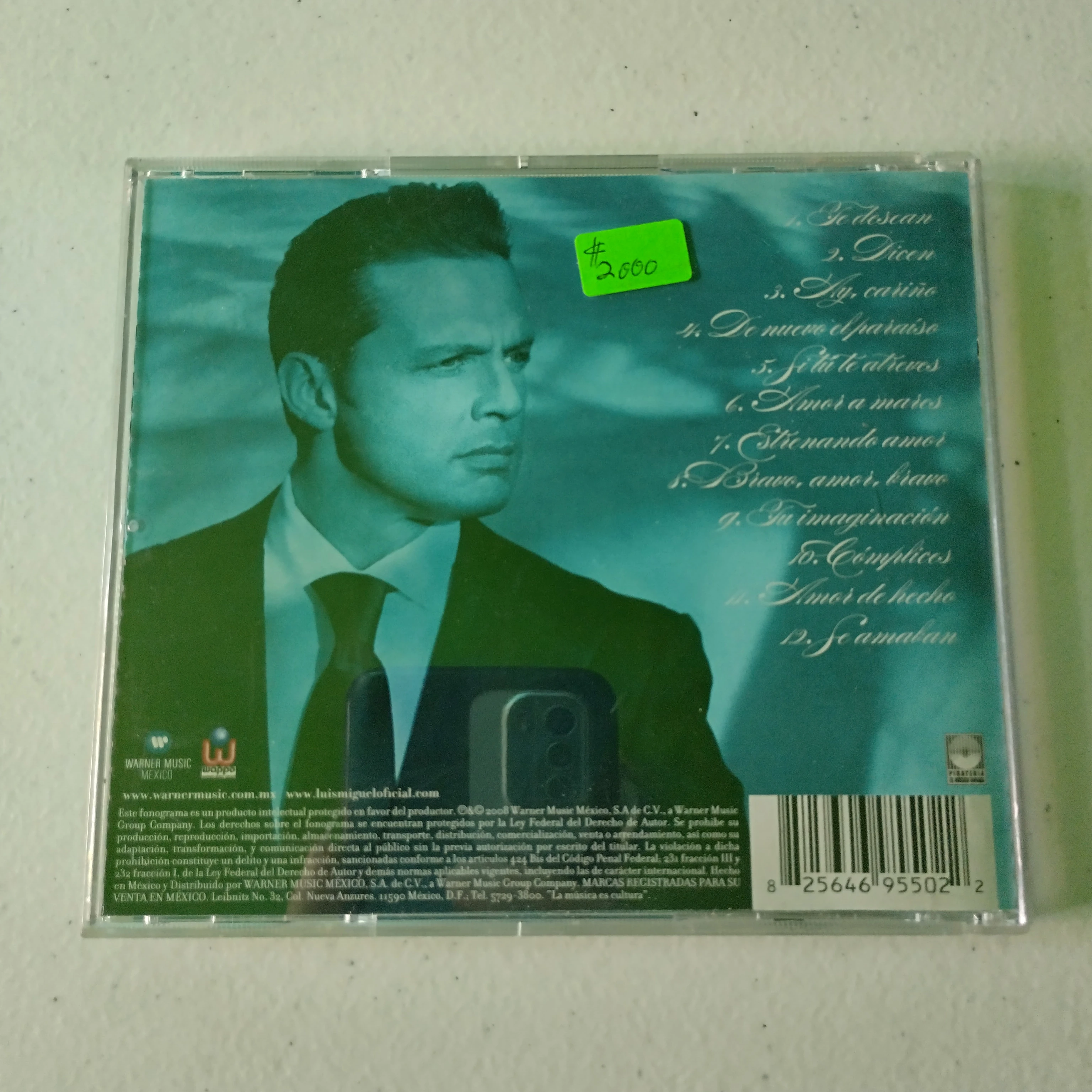Luis Miguel Cómplices usado 2